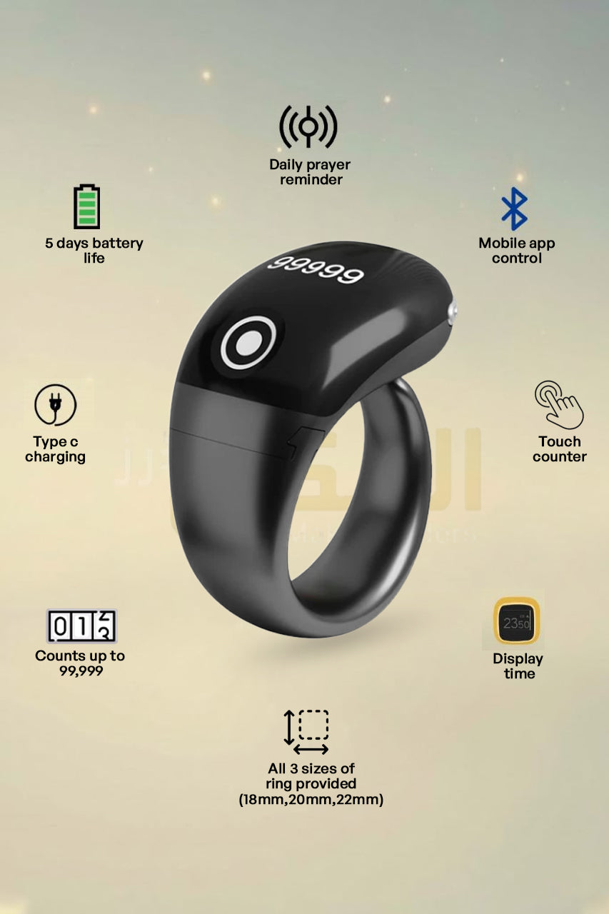 Anneau Connecté S7 Pro Tasbih Zikr