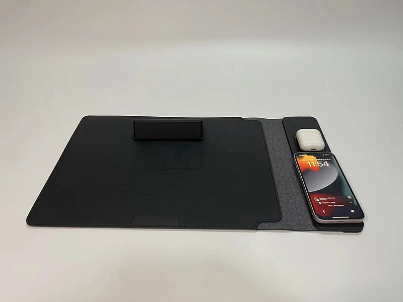 Housse pour ordinateur portable de charge sans fil